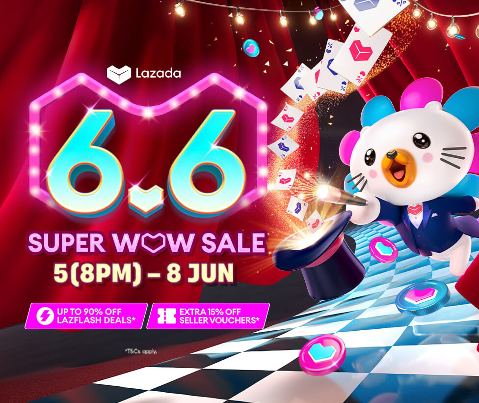 Lazada 6.6 Super Wow Sale